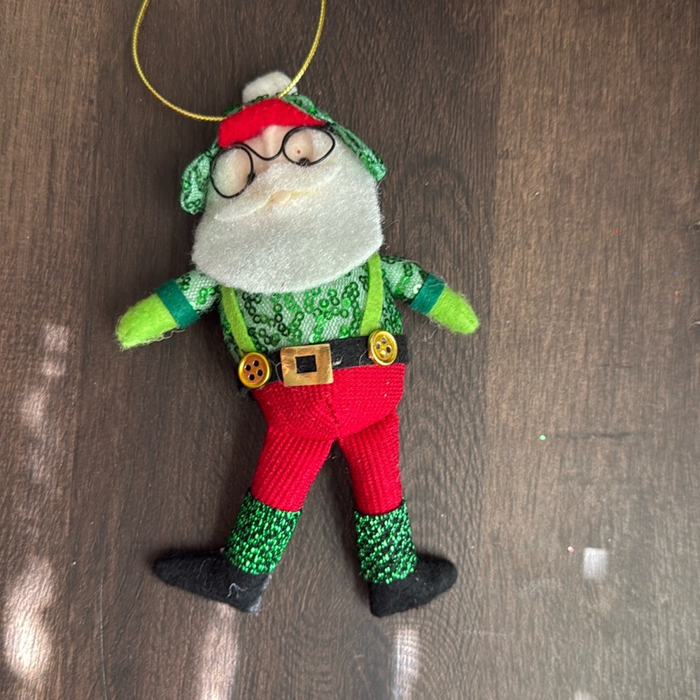 Santa ornament